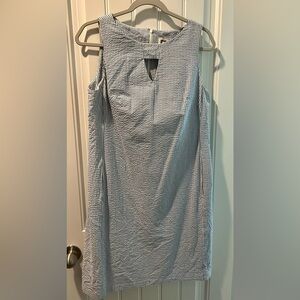 Anne Klein seersucker - size 10 dress